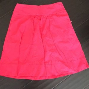 Jcrew hot pink skirt
